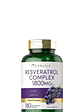 Resveratrol Carlyle 1800 mg x 180 Cápsulas | Antioxidante Potente | Sin Gluten ni OMG | Apoyo Anti-Edad y Cardiovascular | Colombia - Miniatura 1