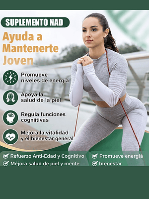 Suplemento NAD+ 900 mg con Resveratrol y Quercetina | Ribósido de Nicotinamida Liposomal | Energía Celular y Anti-Edad | 80 Cápsulas | Sin Gluten ni OMG | Colombia