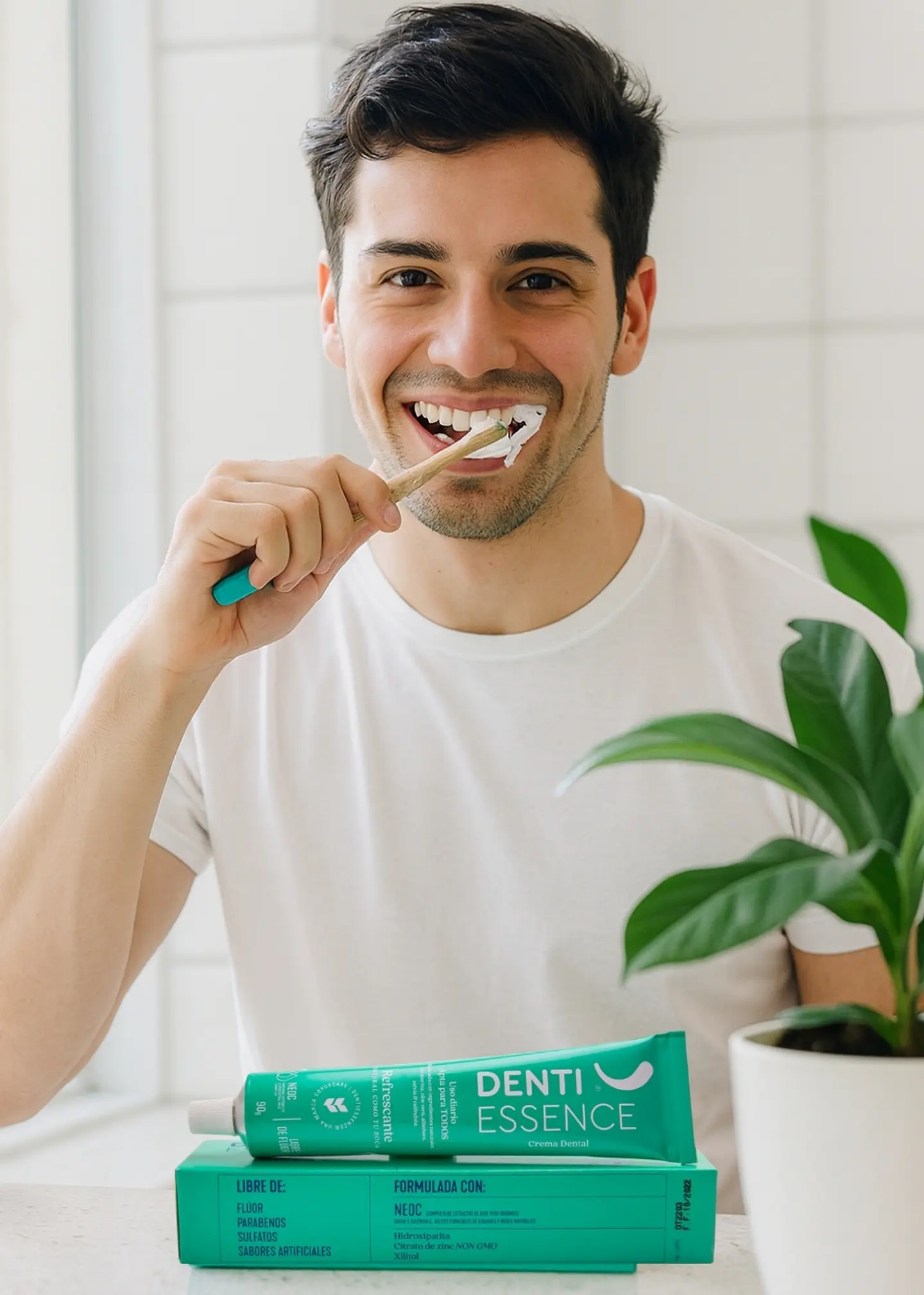 🪥 Combo Cuidado Oral Natural – Crema Dental sin Flúor + Cepillo de Bambú | Ahorra Más con Higiene Consciente 2