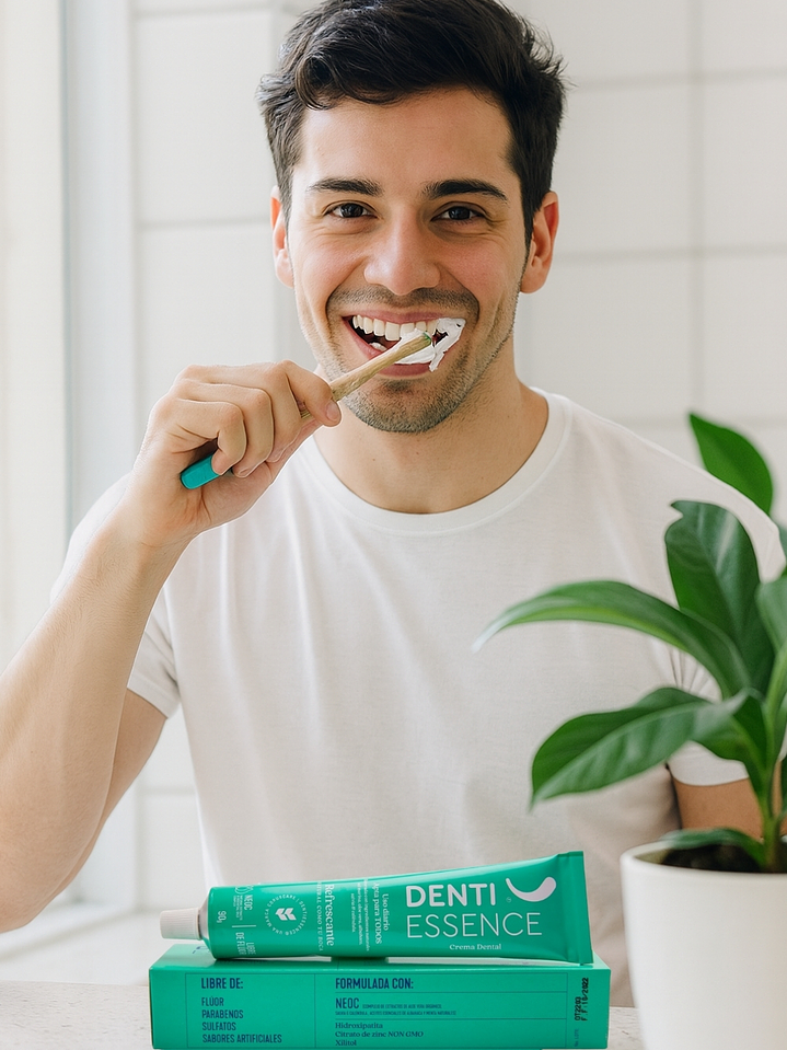 🪥 Combo Cuidado Oral Natural – Crema Dental sin Flúor + Cepillo de Bambú | Ahorra Más con Higiene Consciente 2