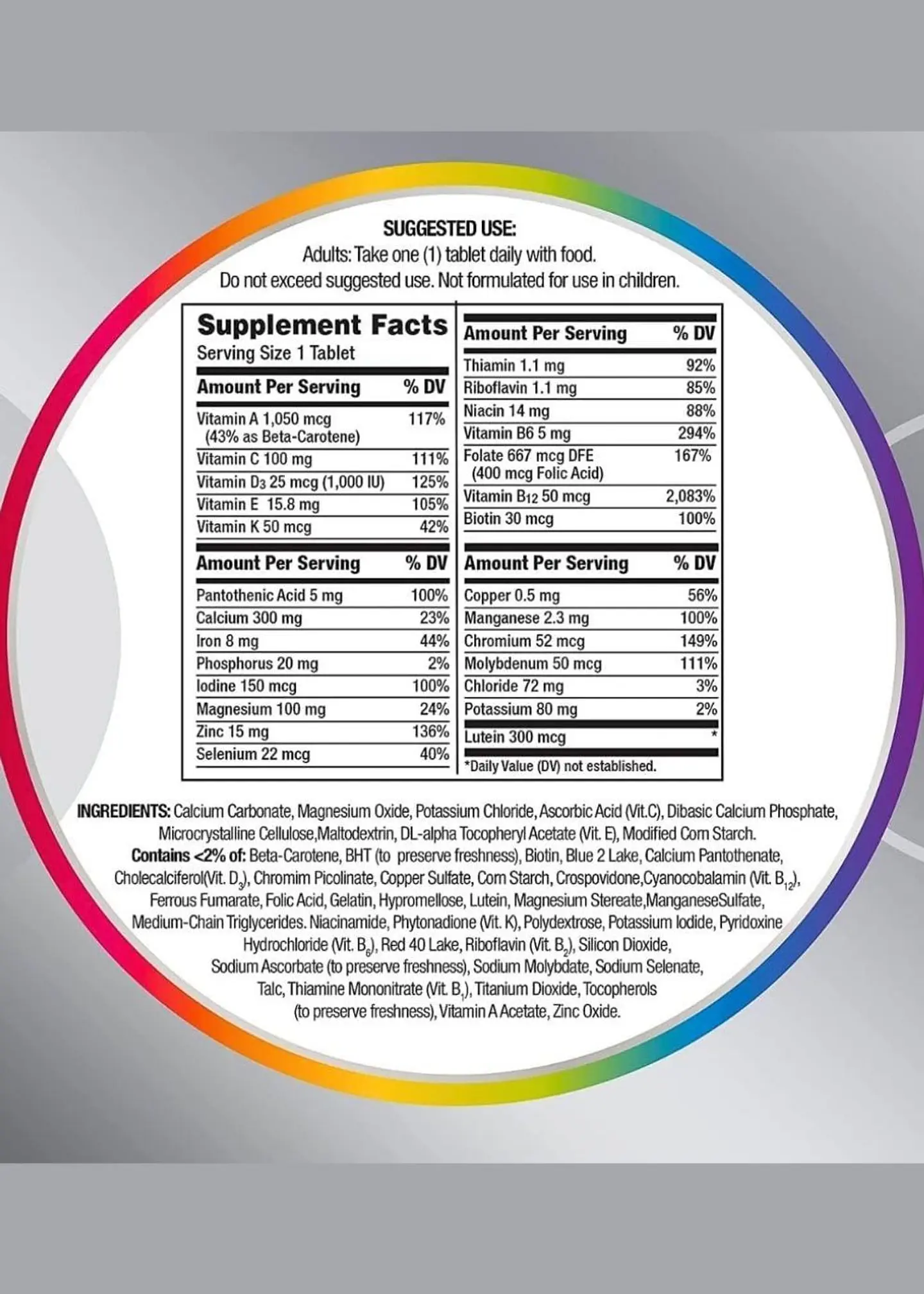 Centrum Silver Women 50 Plus x275 Tabletas | Multivitamínico para Mujeres +50 | Huesos Fuertes, Memoria Activa y Bienestar Diario | Colombia 3