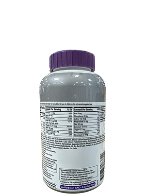 Centrum Silver Women 50 Plus x275 Tabletas | Multivitamínico para Mujeres +50 | Huesos Fuertes, Memoria Activa y Bienestar Diario | Colombia