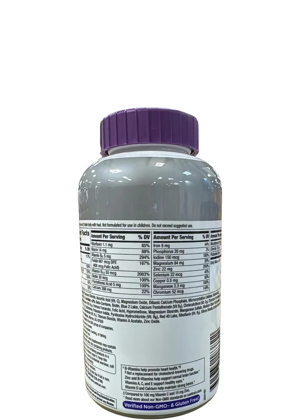 Centrum Silver Women 50 Plus x275 Tabletas | Multivitamínico para Mujeres +50 | Huesos Fuertes, Memoria Activa y Bienestar Diario | Colombia 2