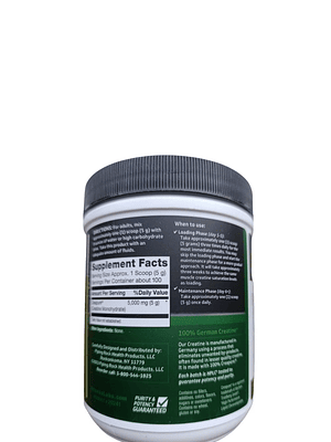 Creatina Monohidratada Alemana Creapure® 5000 mg | 500 g  | Fuerza, Energía y Recuperación Muscular Premium | Colombia