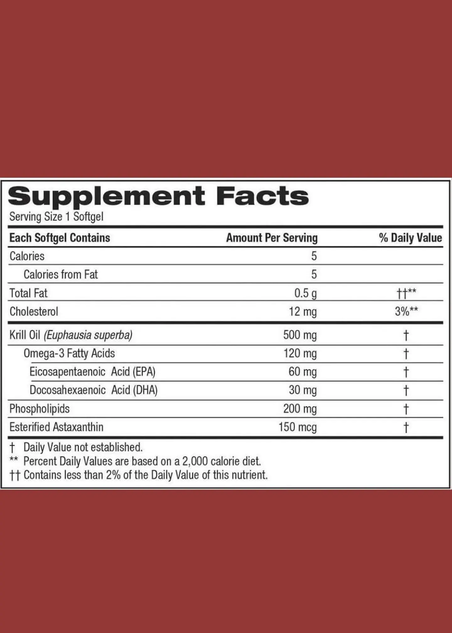 Kirkland Aceite de Krill  500 mg x 160 Cápsulas Blandas | Omega-3 Premium con Astaxantina | Alta Absorción | Verificado USP | Colombia 2