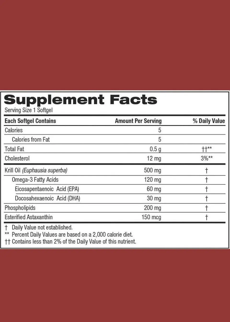 Kirkland Aceite de Krill  500 mg x 160 Cápsulas Blandas | Omega-3 Premium con Astaxantina | Alta Absorción | Verificado USP | Colombia 2