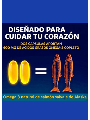 Pure Alaska Omega Wild Salmon Oil 1000 mg x 210 Softgels | Omega 3 Natural de Salmón Salvaje | Corazón, Cerebro y Bienestar Diario | Colombia 