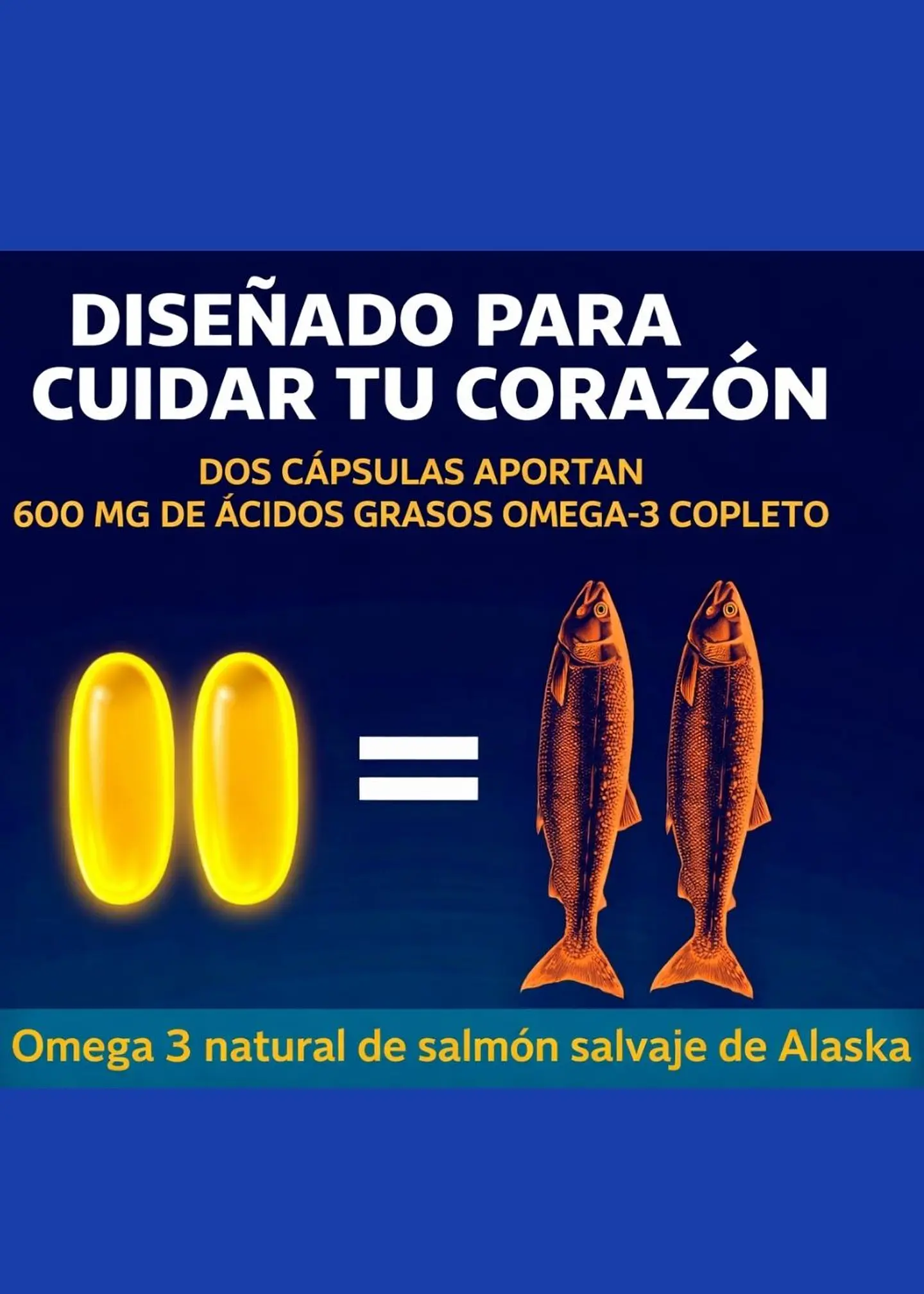 Pure Alaska Omega Wild Salmon Oil 1000 mg x 210 Softgels | Omega 3 Natural de Salmón Salvaje | Corazón, Cerebro y Bienestar Diario | Colombia  2