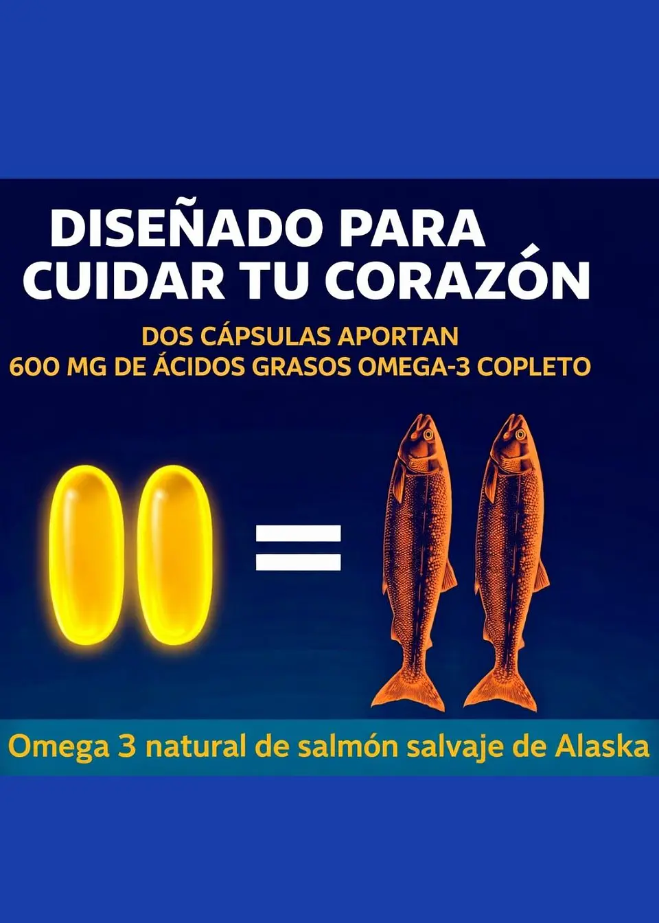 Pure Alaska Omega Wild Salmon Oil 1000 mg x 210 Softgels | Omega 3 Natural de Salmón Salvaje | Corazón, Cerebro y Bienestar Diario | Colombia  2