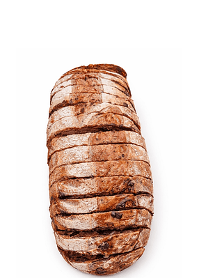 Pan Masa Madre con Chocolate 55% familiar 835g 15 rodajas Fermentación Natural | Harina Blanca e Integral con Aceite de Oliva Extra Virgen