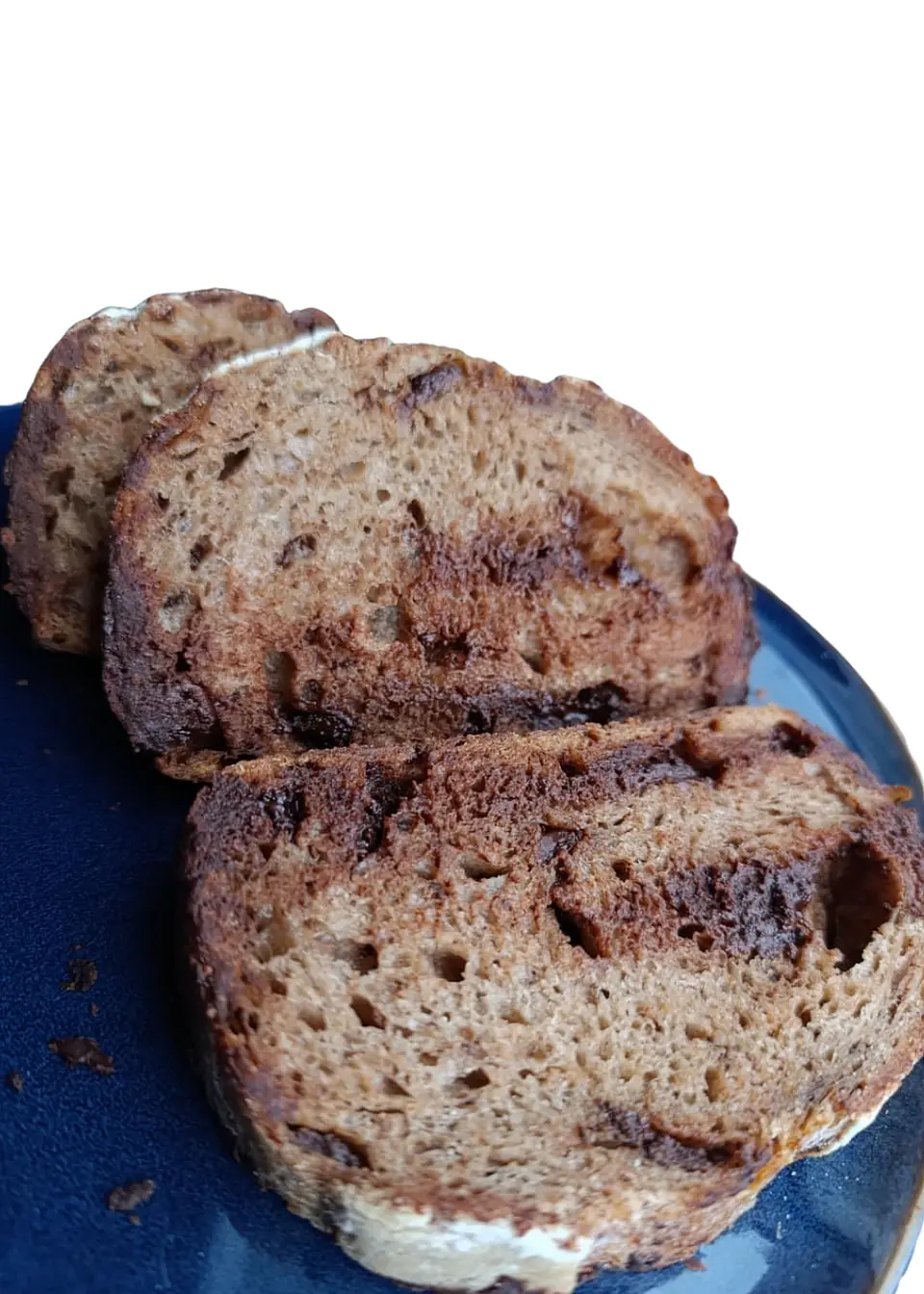 Pan Masa Madre con Chocolate 55% familiar 835g 15 rodajas Fermentación Natural | Harina Blanca e Integral con Aceite de Oliva Extra Virgen 5