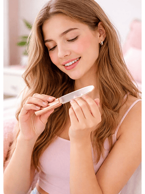 Lima de Cristal Profesional 14 cm con Estuche | Limado Suave, Higiénico y Duradero para Uñas Fuertes y Saludables