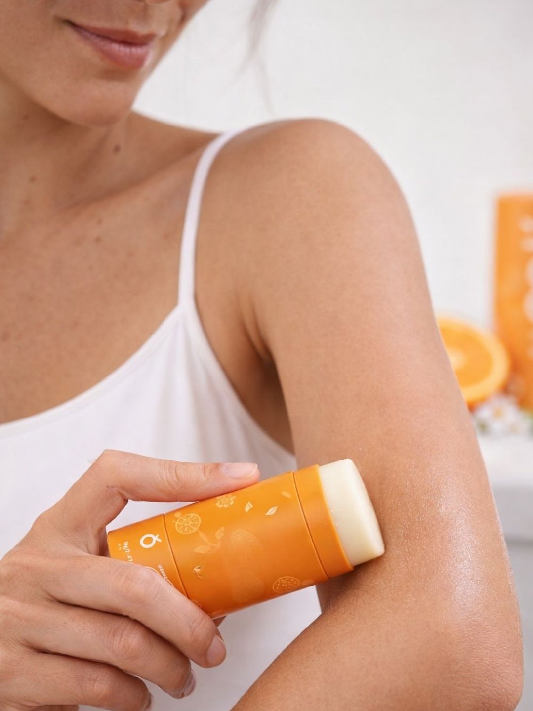 Crema Hidratante en Barra con Aceite Esencial de Naranja 70 g | Nutrición Natural para la Piel | Hidratación Profunda y Aroma Cítrico 2