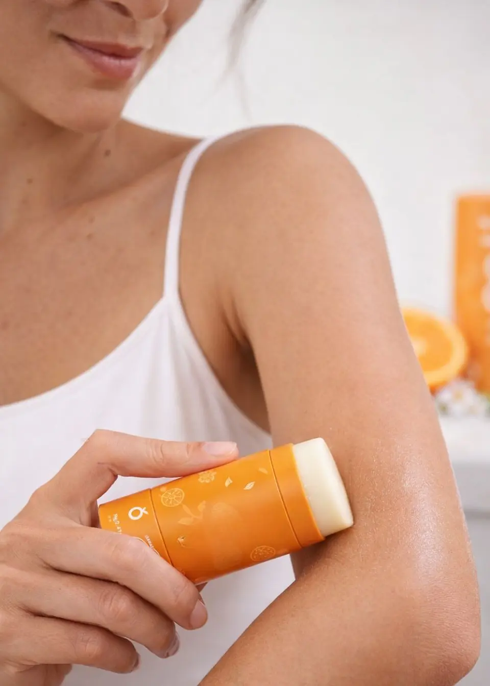 Crema Hidratante en Barra con Aceite Esencial de Naranja 70 g | Nutrición Natural para la Piel | Hidratación Profunda y Aroma Cítrico 2