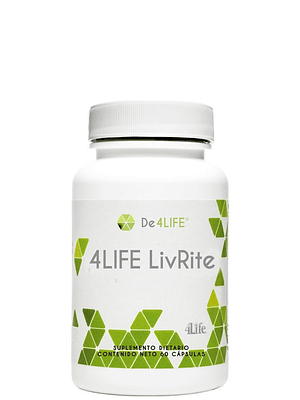 4Life LivRite® 60 cápsulas | Protección y desintoxicación natural del hígado | Colombia