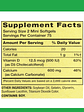 Calcio Mini 600 mg Plus Vitamina D3 Spring Valley | Apoyo a la salud de huesos y dientes | Suplemento dietético | 150 mini cápsulas | Colombia - Miniatura 2
