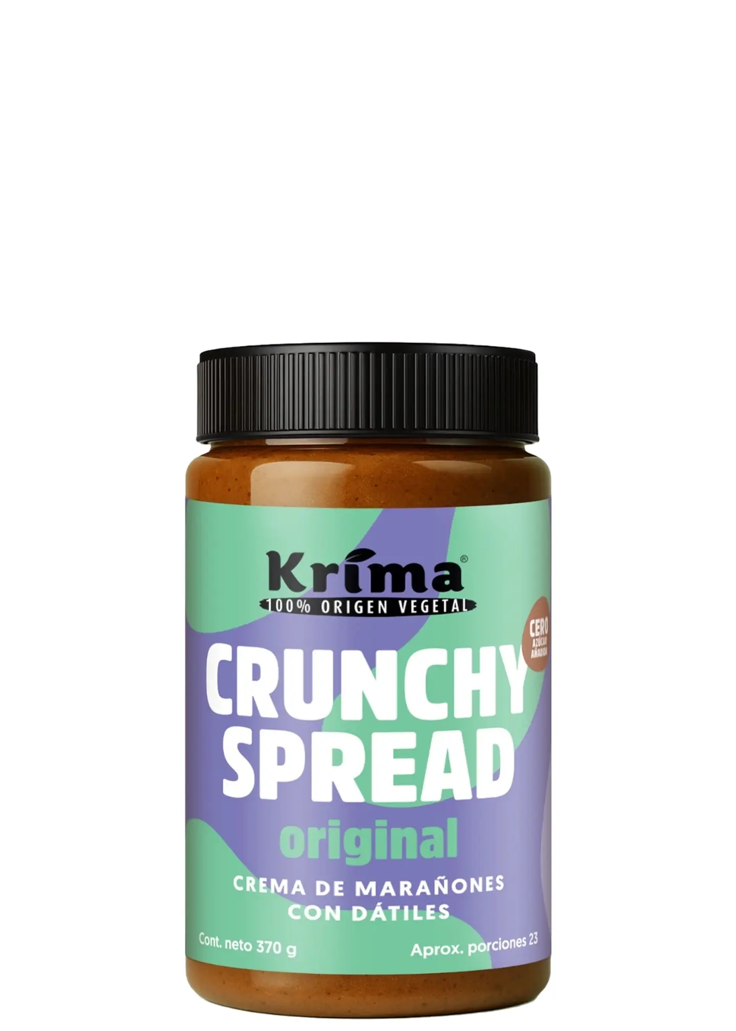 Crema Natural de Marañón y Almendras con Dátiles 370 g | Dulce Natural Sin Azúcar Añadida | Untable 100% Vegano y Sin Gluten 1
