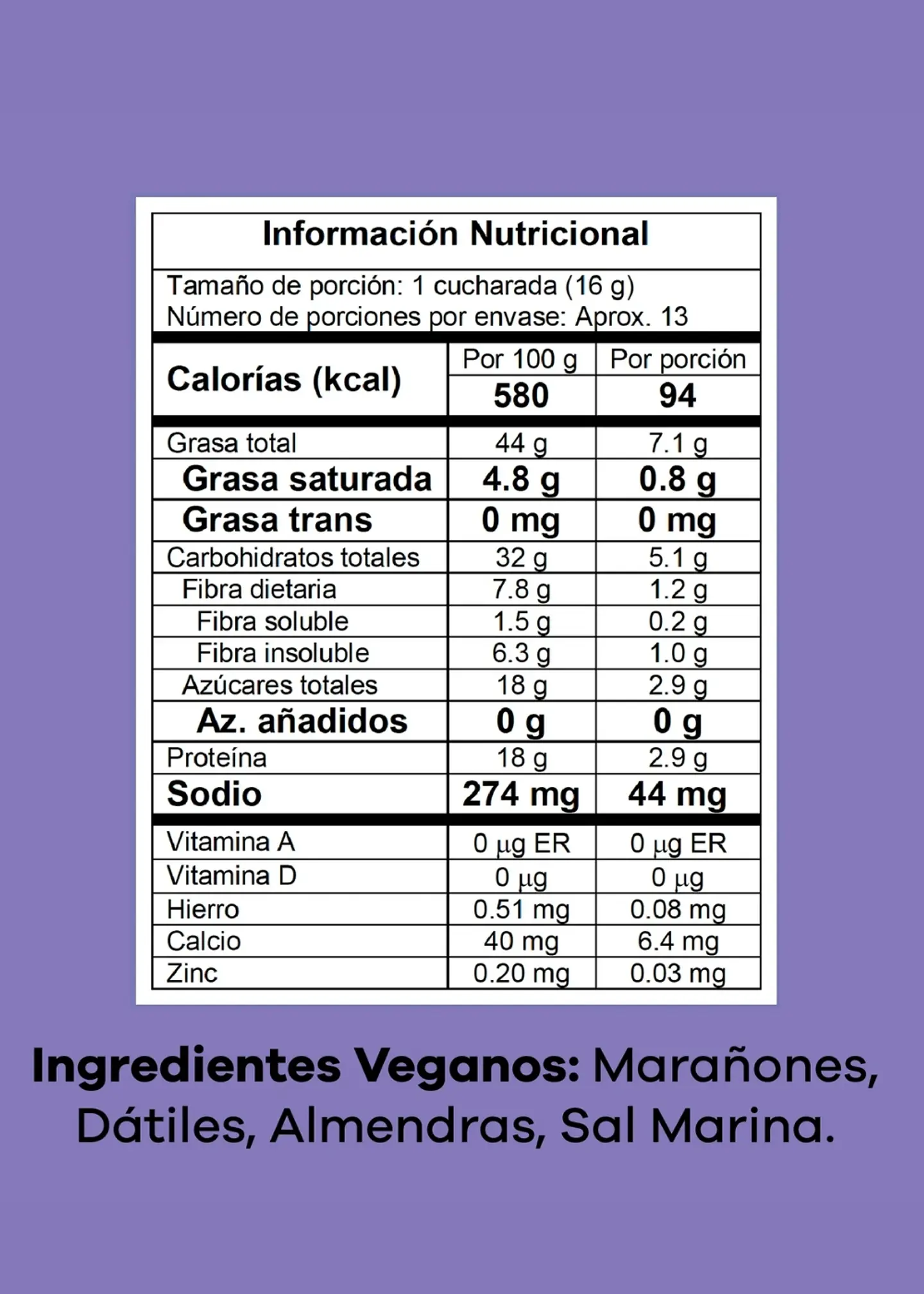 Crema Natural de Marañón y Almendras con Dátiles 370 g | Dulce Natural Sin Azúcar Añadida | Untable 100% Vegano y Sin Gluten 3