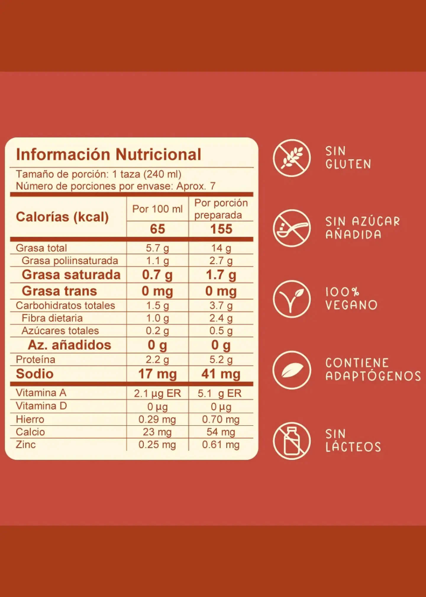 Base Magic Chai Latte 170 g | Prepara Chai Latte Natural en Segundos | 100% Vegano, Sin Lactosa, Sin Gluten y Sin Azúcar Añadida 3