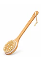 Cepillo Exfoliante Corporal de Bambú con Mango Largo y Nódulos de Masaje | Cepillado en Seco o en Ducha | Estimula la Circulación - Miniatura 1