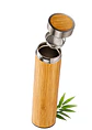 Termo de Bambú y Acero Inoxidable 304 con Infusor 500 ml | Doble Pared | Libre de BPA | Bebidas Frías y Calientes - Miniatura 1