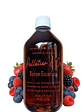 Syrup Frutos Rojos 510 ml | Reino Escarlata | Bebida Natural Tipo Soda o Cóctel | Rinde 2.5–3 Litros o 17 Cócteles | Sabor Frambuesa e Hibisco  - Miniatura 1