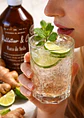 Ruta de Seda – Syrup de Jengibre de los Andes y Kerala 510 ml Perfil especiado sofisticado | Para sodas, cócteles y bebidas naturales | Rinde 2.5–3 Litros - Miniatura 2