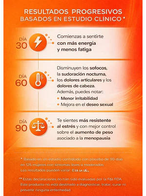 Amberen Menopausia 90 Cápsulas | Alivio Multi-síntomas | Sofocos, Estrés, Energía y Equilibrio Hormonal Sin Hormonas | Colombia