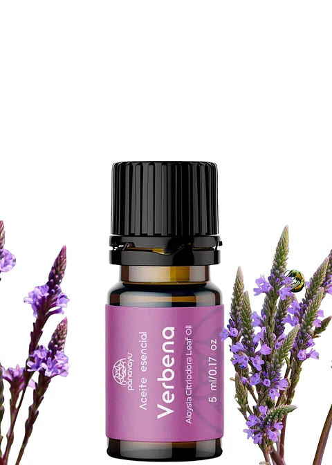 Aceite Esencial Puro de Verbena 5 ml | Bienestar Emocional, Antiestrés y Piel Iluminada | Relajación Natural