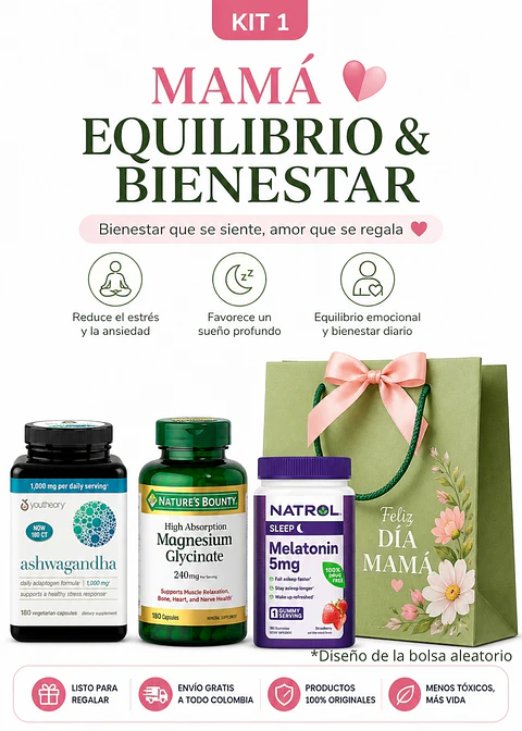 Kit Mamá Equilibrio & Bienestar | Regalo Día de la Madre en Colombia | VITALES