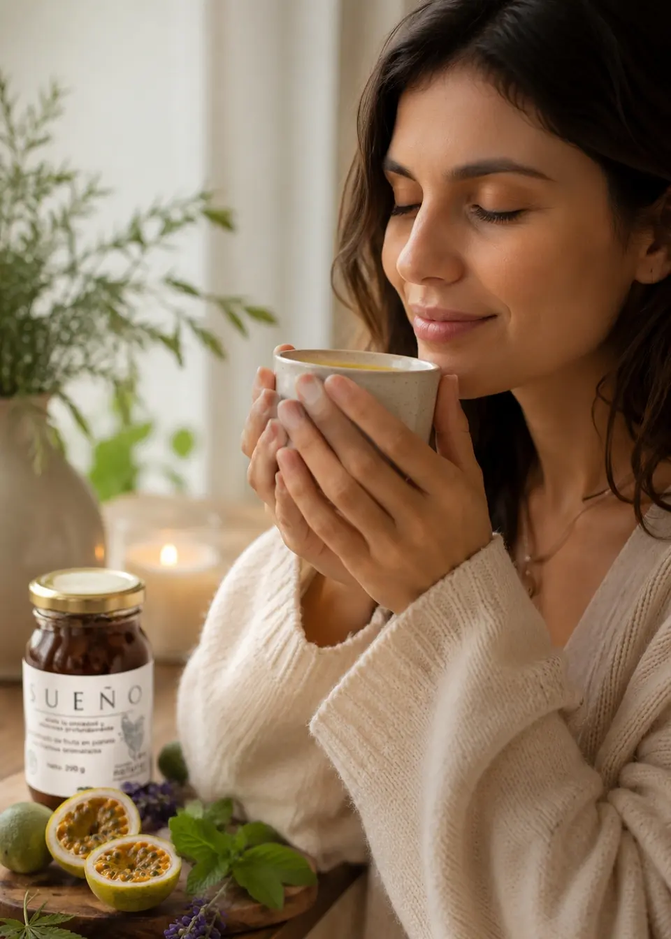 Syrup Artesanal Funcional 290g | Lulo Orgánico, Maracuyá, Hemp, Lavanda y Yerbabuena | Concentrado Natural para Relajación y Bienestar 2