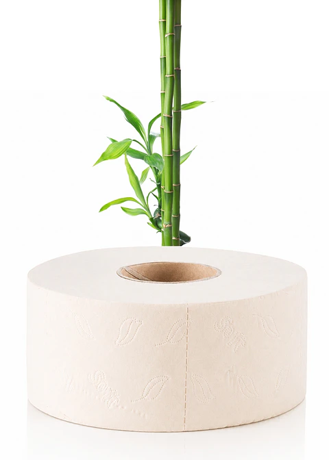 Papel Higiénico de Bambú 60m | Ecológico, Biodegradable, Más Absorbente y Libre de Cloro | Suave con tu Piel y con el Planeta