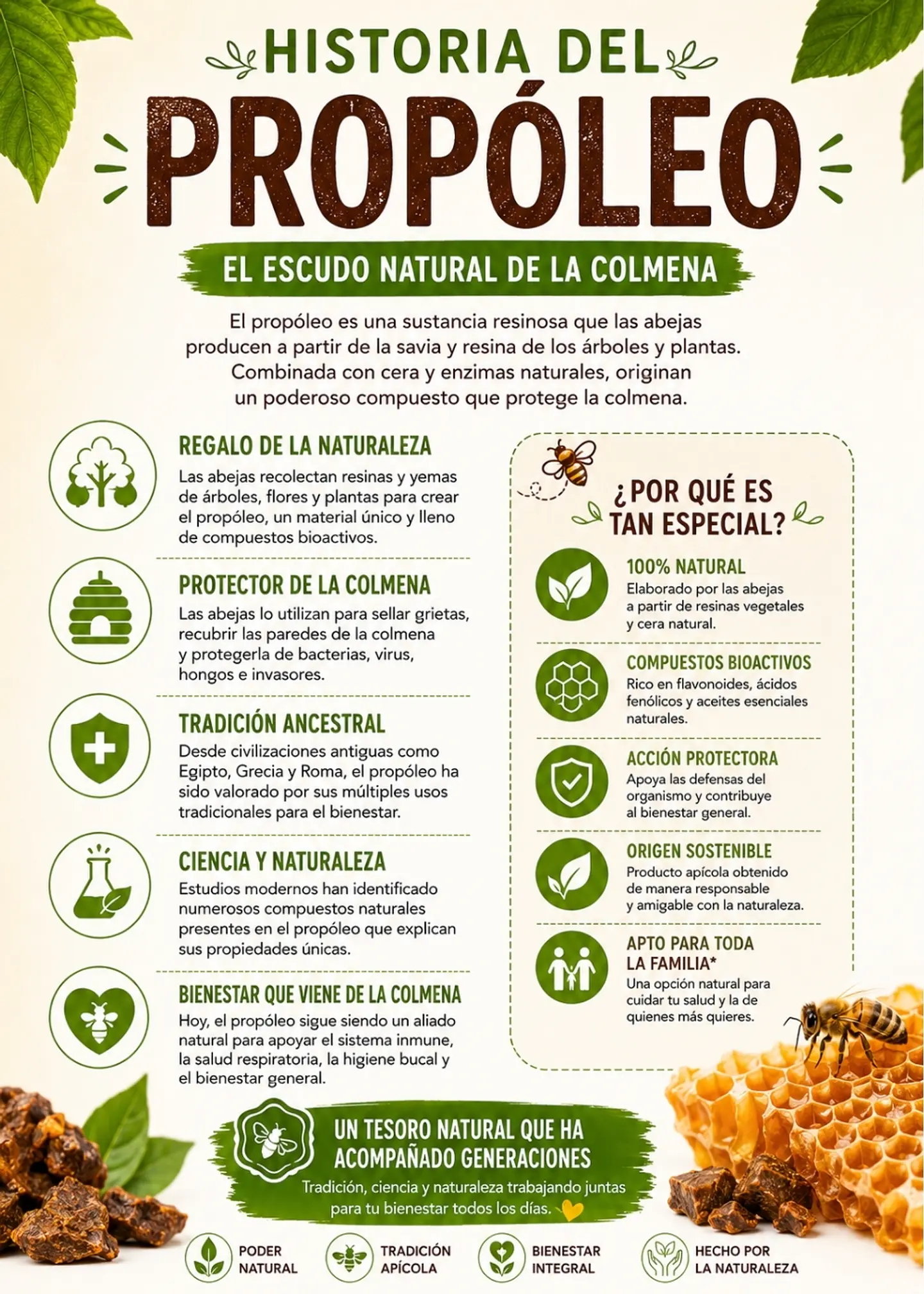 Extracto de Propóleo 25 cc | Apoyo Natural para las Defensas, Garganta y Bienestar Respiratorio 3