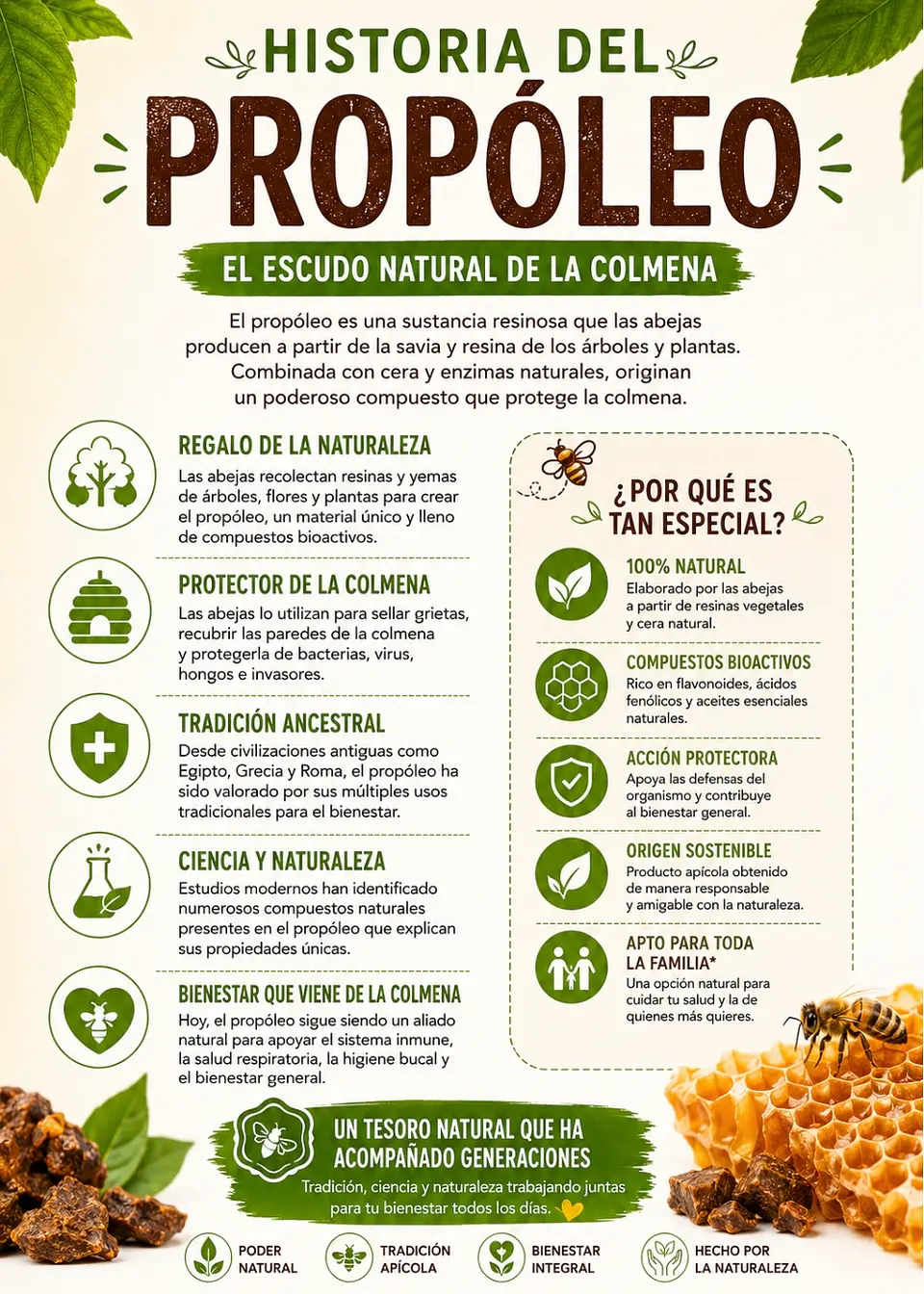 Extracto de Propóleo 25 cc | Apoyo Natural para las Defensas, Garganta y Bienestar Respiratorio 3
