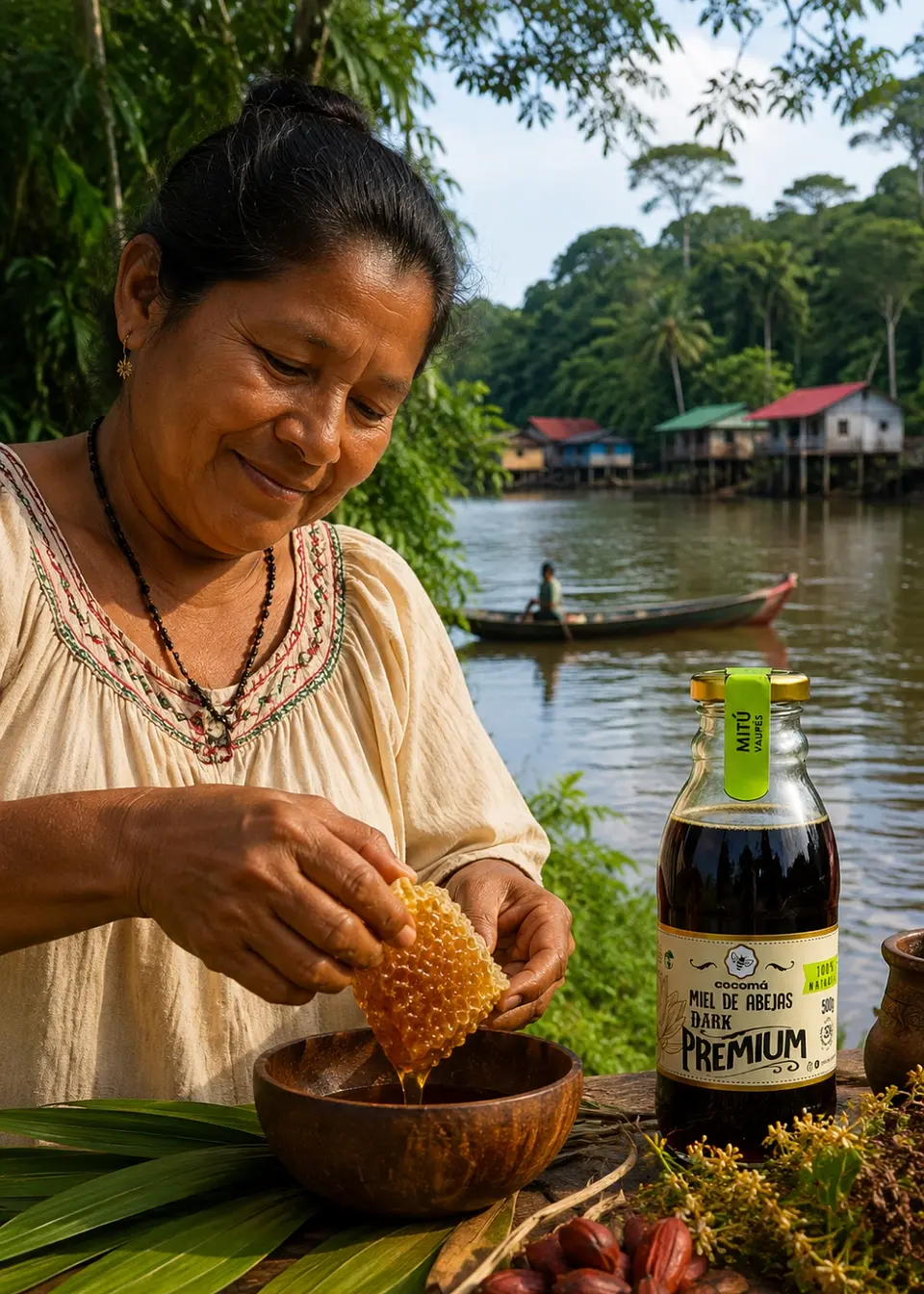 Miel de Origen Mitú Vaupés 500g en Vidrio | Miel de Selva Colombiana | Edición Especial | 100% Natural 2