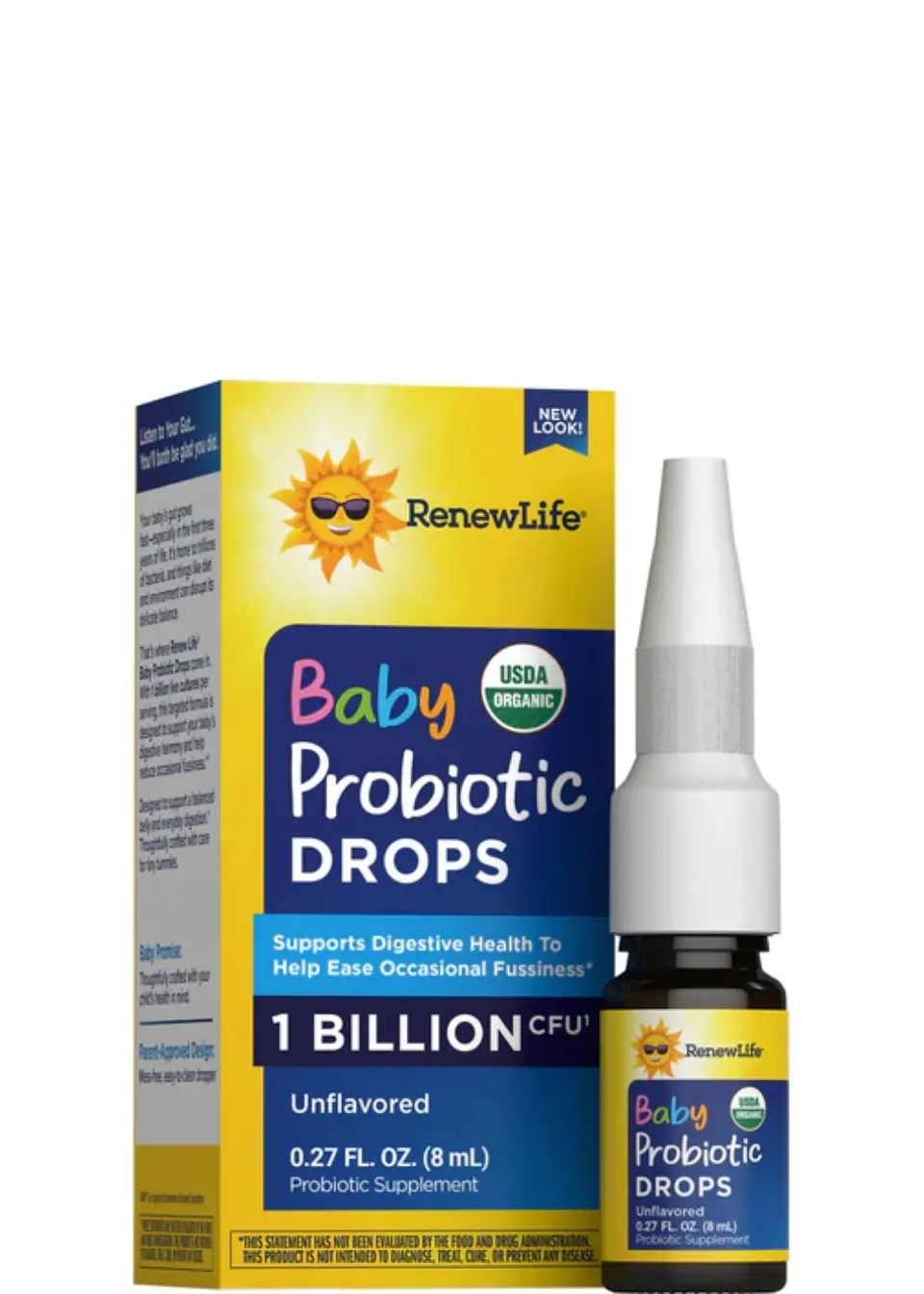 Gotas de Probiótico para Bebés 1 Billón UFC Orgánico 8 mL | Apoyo Digestivo e Inmunológico desde los Primeros Meses | Colombia 1