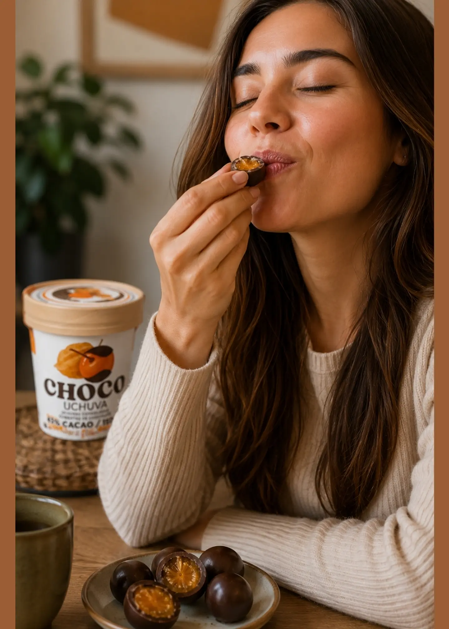 Uchuvas de Exportación Recubiertas con Chocolate 43% Cacao | 150g | Snack Artesanal Premium 2