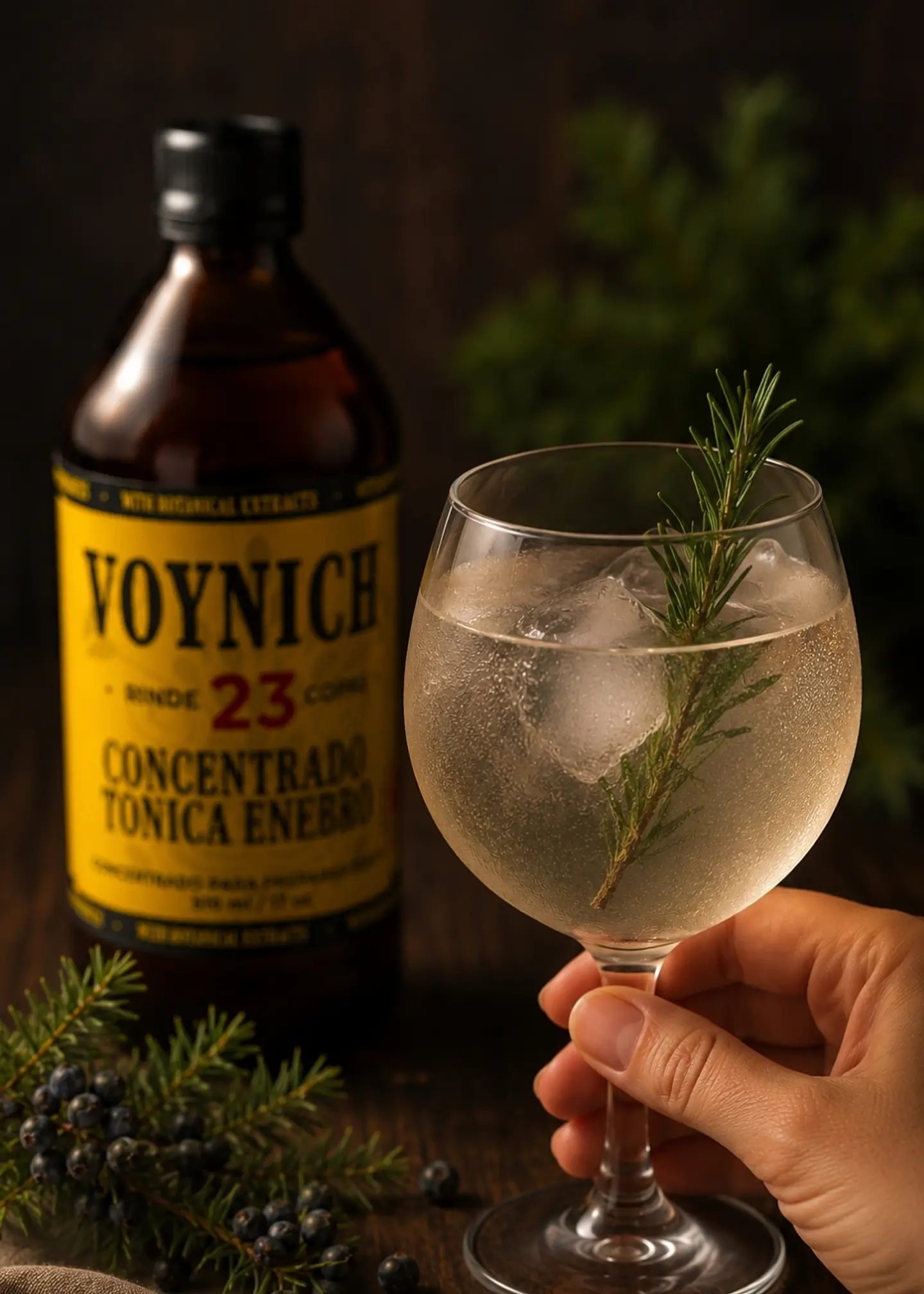 Concentrado Botánico Tónica Enebro 510 ml | Sin Azúcar | Rinde 23 Copas | Inspiración Gin Tonic Premium 3