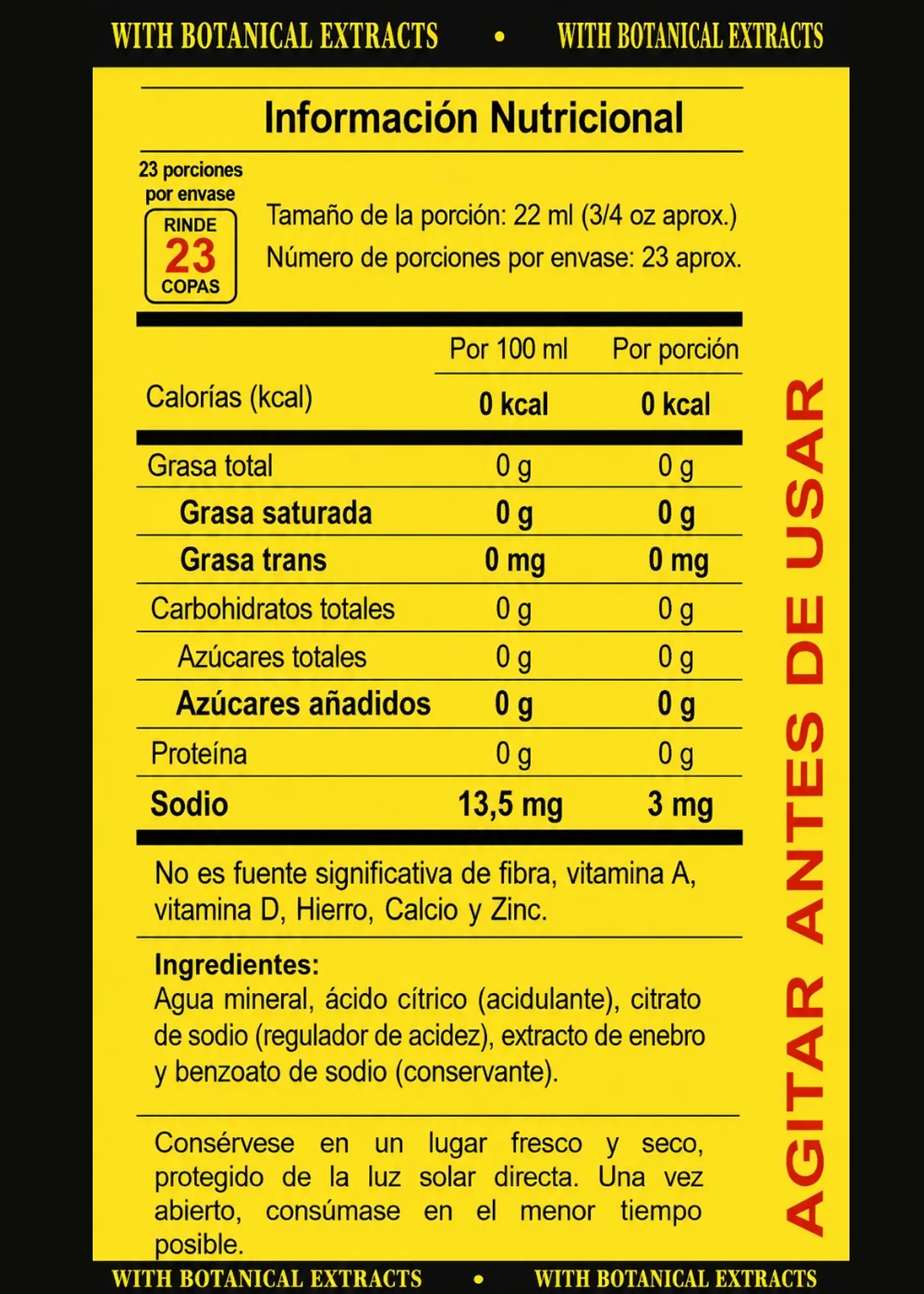 Concentrado Botánico Tónica Enebro 510 ml | Sin Azúcar | Rinde 23 Copas | Inspiración Gin Tonic Premium 4