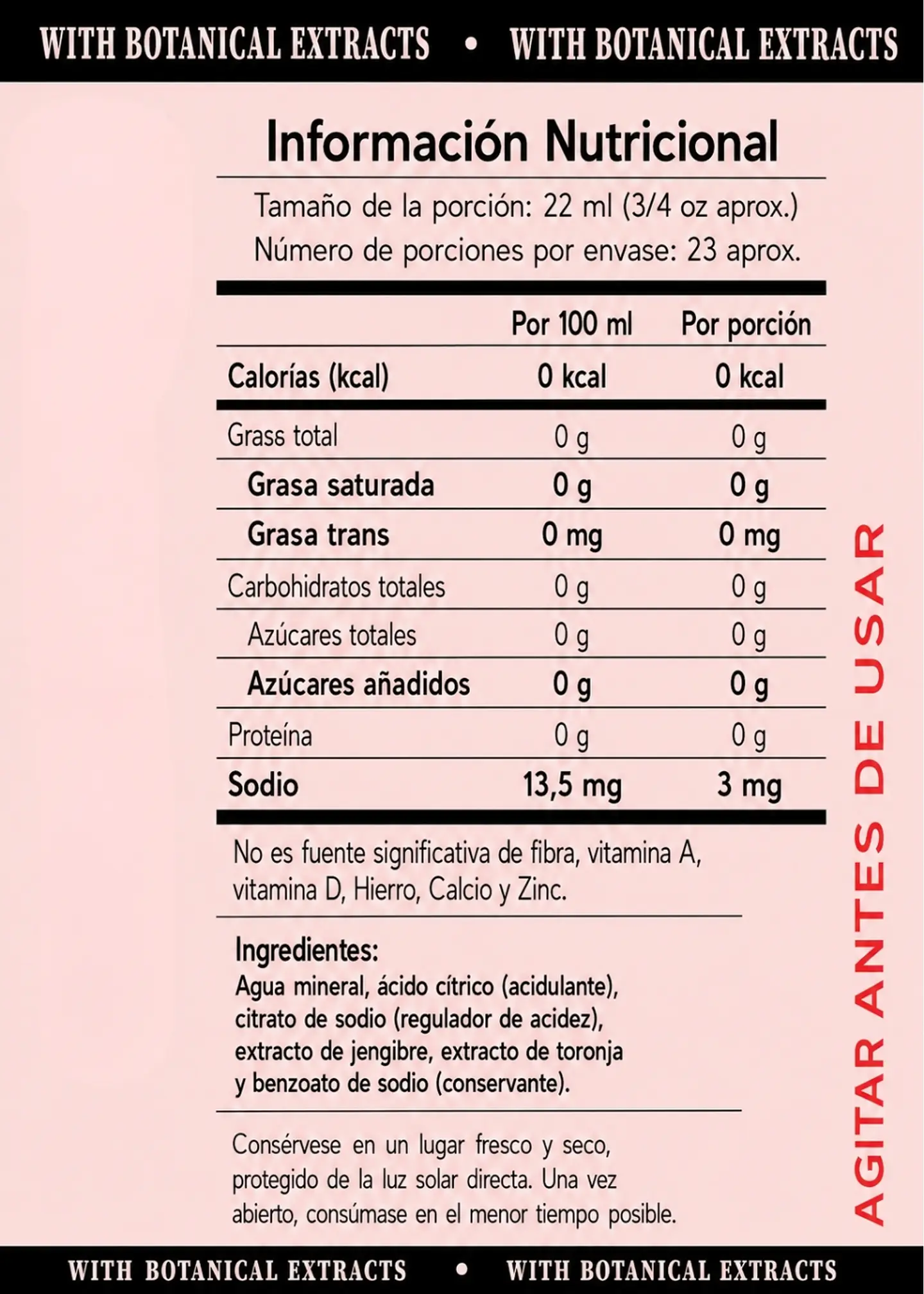 Concentrado Botánico Pink Toronja 510 ml | Sin Azúcar | Rinde 23 Copas | Inspiración Paloma Premium | Extractos Botánicos Naturales 4