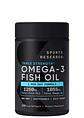 Sport Research Omega-3 Triple Strength 1055 mg x 150 Cápsulas | EPA 690 mg + DHA 260 mg | Aceite de Pescado Salvaje en Triglicéridos | Alta Potencia| Importado EE.UU. | Colombia - Miniatura 1