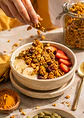 Granola Golden Spice 370 g | Avena, Cúrcuma, Semillas, Nueces y Arándanos | Vegana y Fuente de Fibra | Sin Conservantes - Miniatura 3