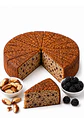 Torta de Mora y Nueces del Brasil Gourmet 2,2 kg | 16 Porciones | Bizcocho Artesanal Tipo Chiffon | Estilo Cafés de Especialidad - Miniatura 1