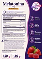 Natrol Kids Melatonina 1 mg x 140 Gomitas | Para Niños desde 4 Años | Apoyo para Conciliar el Sueño | Vegetariana, Sin Gelatina y Non-GMO | Importado EE.UU. | Colombia - Miniatura 2
