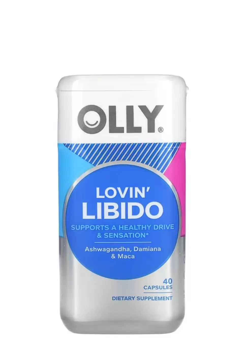  OLLY Lovin’ Libido x 40 Cápsulas | Ashwagandha KSM-66, Damiana y Maca | Deseo, Excitación y Bienestar Sexual Femenino | 20 Porciones | Imporado EE.UU. | Colombia   1