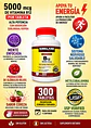 Kirkland Signature Vitamina B12 5000 mcg x 300 Tabletas | Metilcobalamina Quick Dissolve | Apoyo a la Energía y Sistema Nervioso | Sabor Cereza | USP Verified | Importada de EE. UU. | Colombia - Miniatura 2