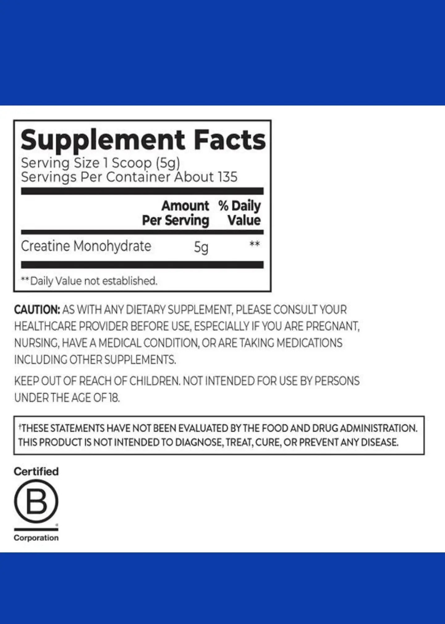 Orgain Creatina monohidratada micronizada 5g | 675 g | 135 porciones | Sin sabor | Importada de EE. UU.  | Colombia 3