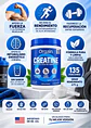 Orgain Creatina monohidratada micronizada 5g | 675 g | 135 porciones | Sin sabor | Importada de EE. UU.  | Colombia - Miniatura 2