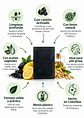 Panavayu Jabón artesanal de carbón activado y limón 100 g | Limpieza facial para piel grasa | Hecho en Colombia - Miniatura 2