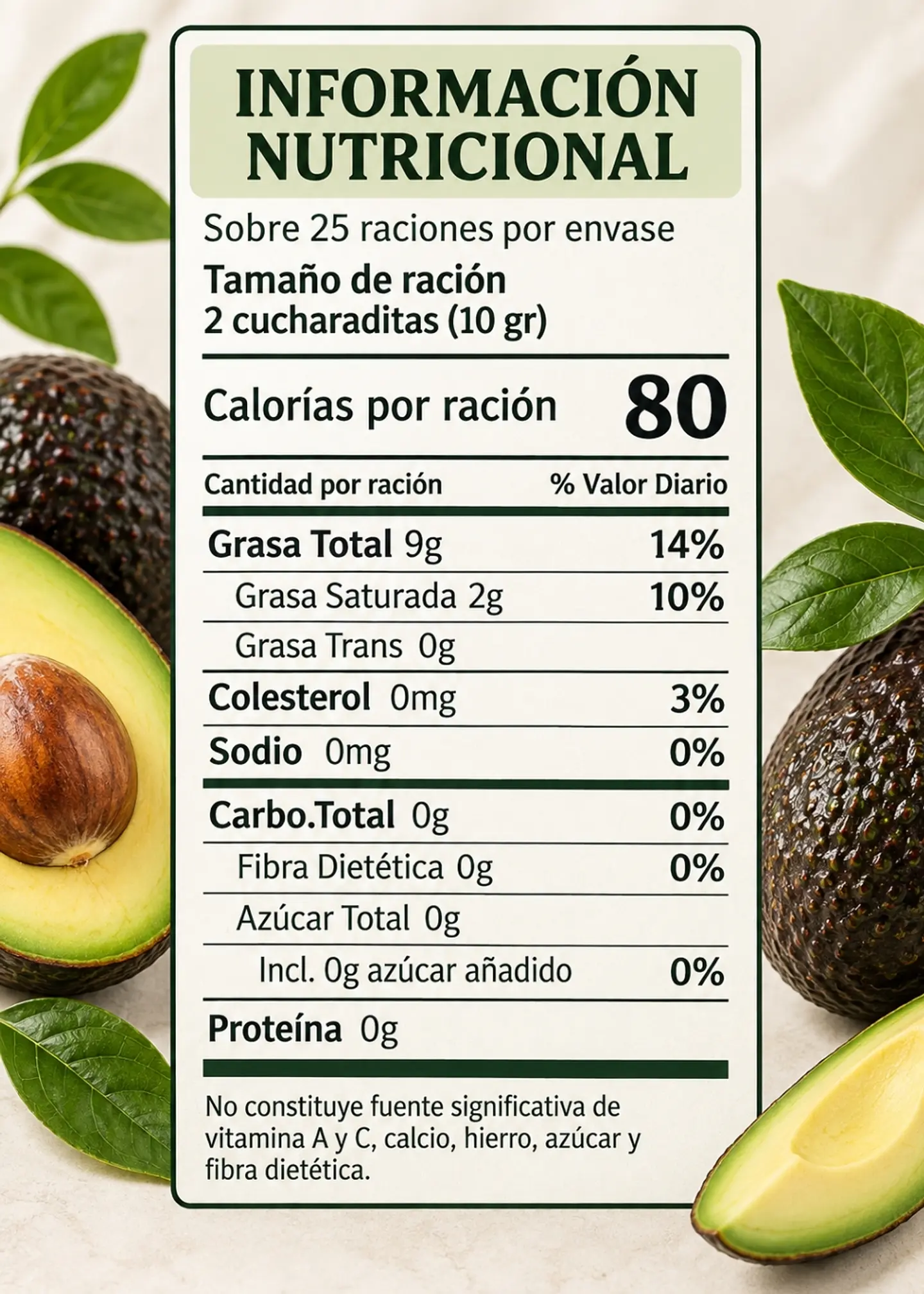 Aceite de Aguacate Grassana Extra Virgen 300 ml | 100% Pulpa Hass | Prensado en Frío | Sin Refinar | Colombiano 3